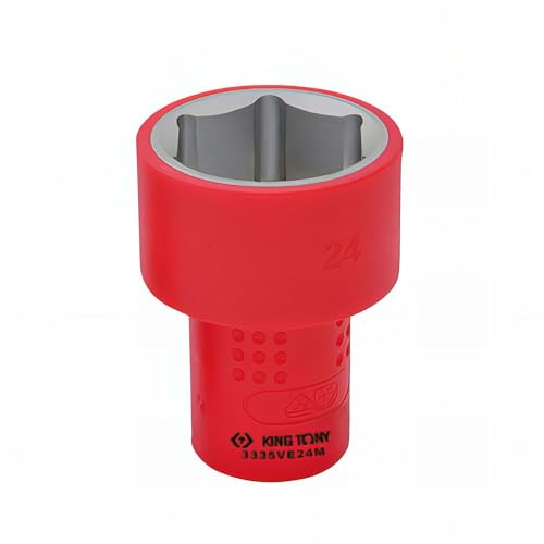 Douille isolée 3/8" Hexagonal 22 mm outillage robuste KING TONY
