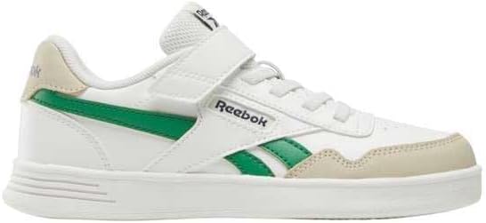 Reebok Unisex Kid's Court Advance Elastic Lace & Top Strap Sneaker