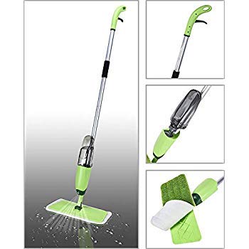 Image of Aluminium Spray Mop with Best 360 Degree Floor Cleaning for Home and Office (Multicolor, 46 x 16 x 10 cm)