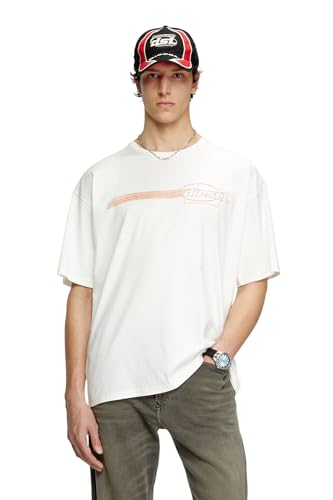 Image of Diesel T-BOXT-R16 T-Shirt, White, Medium