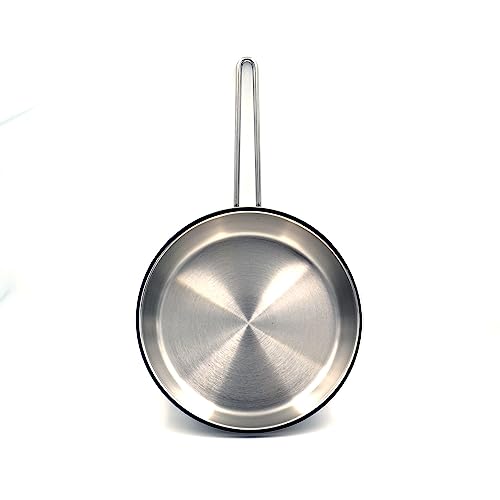 Frying Pan Stainless Steel (20 Cm=8 Inch=2 Quarts)