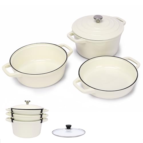 Hisencn 5-Piece Stackable Set