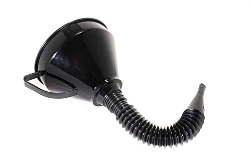 image for ValesaVales Right Angle Flexible Plastic Funnel Set Comes Complete wit