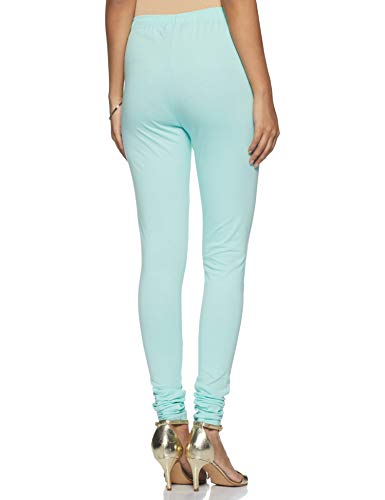 Image of Biba Women Dyed Bottom WEAR(CORE # K-001-1 Aqua Blue XXL)
