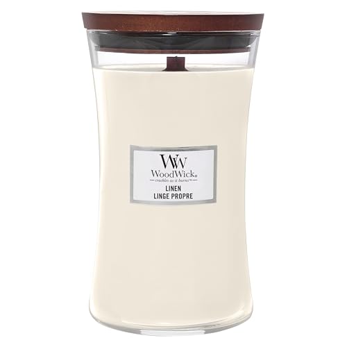 White Tea Jasmine - WoodWick 22oz Large Jar Candle Burns 180 Hours by Woodwick Candle