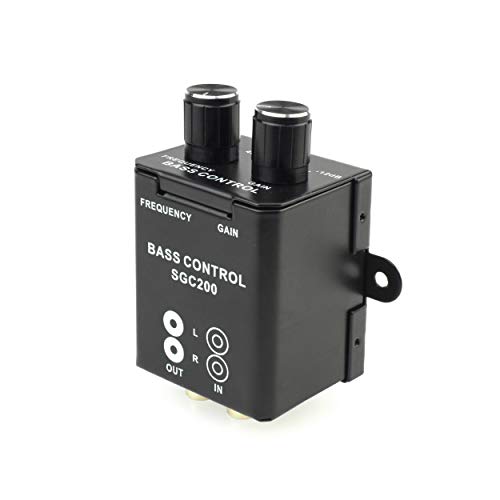 SAXOBUY de Bajos Niveles Mando a Distancia Gain 0/12dB. Frecuencia 40  150 Hz