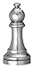 Cast Puzzle Premium Series -Chess Puzzle- Bishop by Hanayama