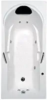 Banheira Hidromassagem Astra Capri Super Luxo 170cmx80cmx43cm - 04 Jatos Acrílico P1 Com Aquecedor 220v