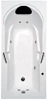 Banheira Hidromassagem Astra Capri Super Luxo 170cmx80cmx43cm - 04 Jatos Acrílico P1 Com Aquecedor 220v
