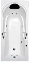 Banheira Hidromassagem Astra Capri Super Luxo 170cmx80cmx43cm - 04 Jatos Acrílico P1 Com Aquecedor 220v