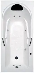 Banheira Hidromassagem Astra Capri Super Luxo 170cmx80cmx43cm - 04 Jatos Acrílico P1 Com Aquecedor 220v