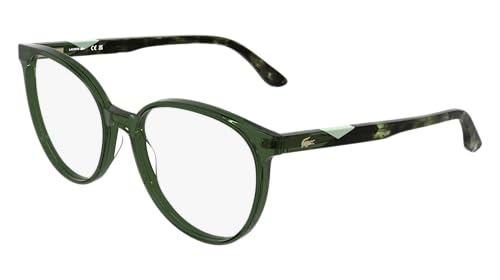 Lacoste L2987 N 301 TRANSPARENT GREEN 55/17/140 Damen Brillen