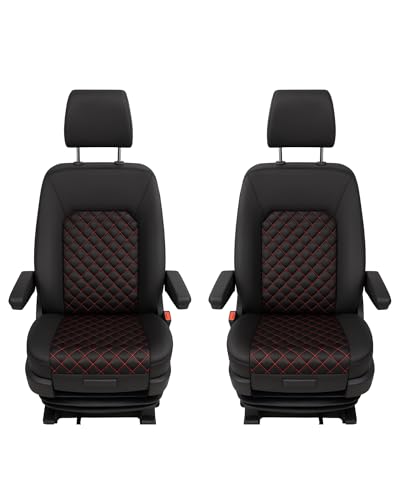 Housses de siège pour VW T5 pour rénover vos deux sièges individuels