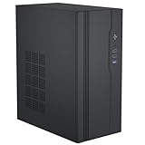 Micro ATX Case PC Case, MATX Case Mini PC ITX Desktop Computer Case Support Micro ATX MATX ITX Mini PC with USB3.0, Support 3.5'' HDD & 2.5'' SSD