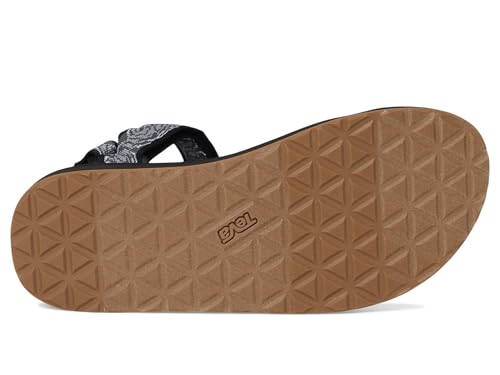 Image of Teva Men's Original Universal Sport Sandal, Archive Top Black /Grey, 7