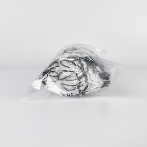 URAQT Szczotka do Czyszczenia Felg Samochodowych, 40CM Koła Szczotkowe z Mikrofibry, Szczotka do Felg Samochodowych do Wysokiej Jakości Felg Aluminiowych (czarny i biały)