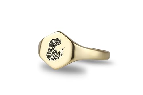 Cadeau Fête des Mères : bague héritage africain personnalisé pour maman