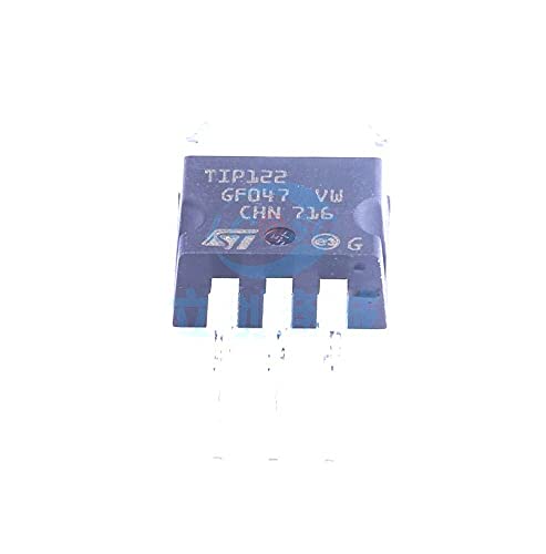 5 Pcs Darlington Tube TIP122 Thick Sheet TO-220 (TO-220-3) TIP122