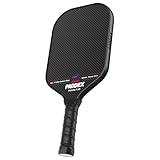 Surface texturée en fibre de carbone T700 3K : notre raquette de pickleball dispose d'une surface avancée en fibre de carbone brut 3K (CFS) qui offre une durabilité, une stabilité et une résistance exceptionnelles. La surface texturée améliore la friction pour un meilleur contrôle de la rotation et le temps de séjour, offrant des tirs précis avec un contrôle puissant.