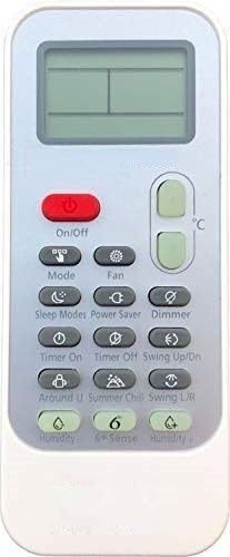AC Remote Control Compatible for Whirlpool Smart 6th Sense Split AC |KE HYD-129A-picture-25