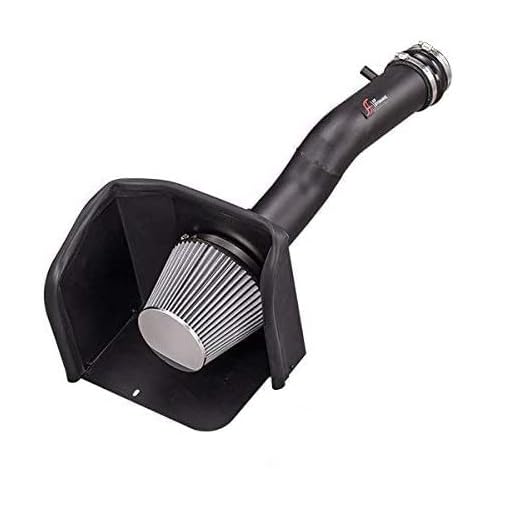 AF Dynamic Black Cold Air Filter Intake Compatible For Tacoma 16-19 3.5L 3.5 V6 + Heat Shield