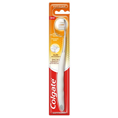 Colgate Encías Revitalizante, Cepillo de Dientes Suave, Limpieza Profunda, 1 ud