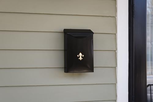 Architectural Mailboxes BW1100AM City Classic Galvanized Steel Wall Mount Mailbox thumb #6