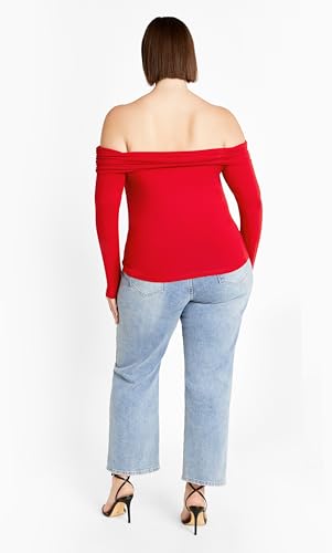 City Chic Women's Top-Knit JoJo4