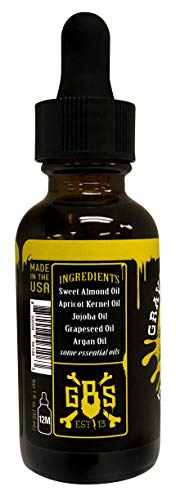 Grave Before Shave Teakwood Beard Oil 1 Oz. Bottle With Dropper Top Dispenser #TOP2