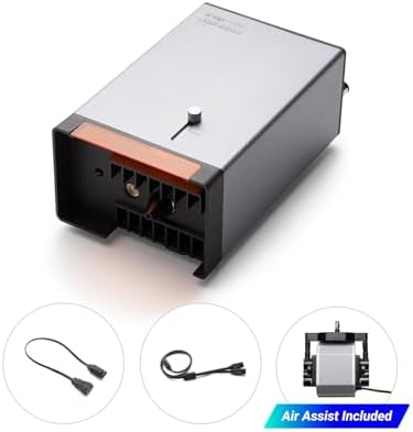Snapmaker 40W Laser Module with Air Assist for Snapmaker 2.0 A350T/A350/A250T/A250/F350/F250 3D Printer (40W Laser Module)