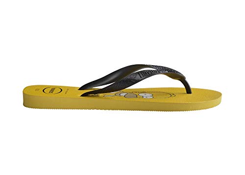 Chinelo Simpsons, Havaianas, Adulto Unissex, Amarelo Ouro, 43/44