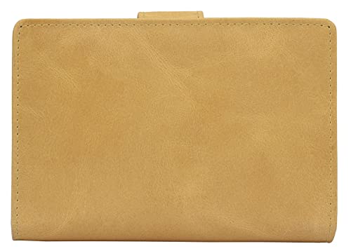 URBAN FOREST Arya Yellow Leather Wallet for Women 6 315Po5 C8RL