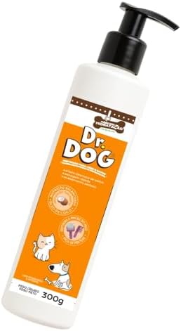 Máscara de Hidratação Cães e Gatos Dr. Dog com Óleo de Coco, +Bri...