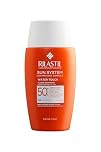 Rilastil Sun System Water Touch Fluido Comfort, Fluido Solare Idratante Viso, Effetto Setoso e Matt, SPF 50+, per Tutti i Tipi di Pelle, Confezione da 50 ml