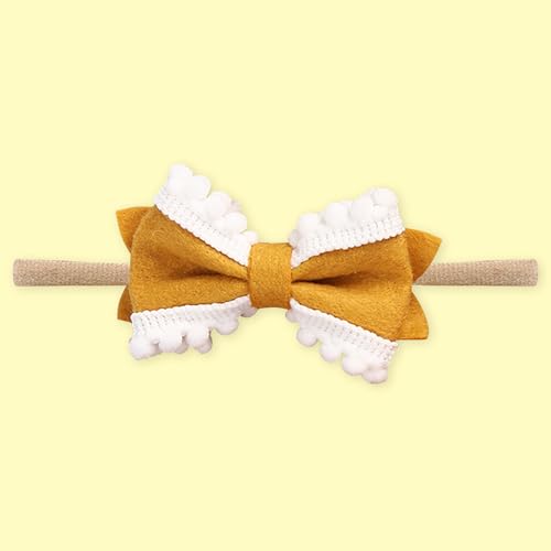 Image of POLKA TOTS Baby Hairbands for Kids Girl | Cute Stretchable Hair Bands for Baby Girls | Kids Hair Accessories | Elastic Infant Hairband | Toddler Hair Clips (Pack of 5)