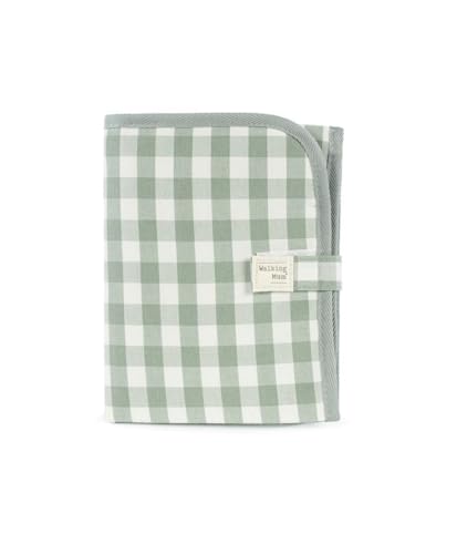 Walking Mum. Cambiador de Bebé Remy. Diseño portátil y plegable. Fácil de guardar en el bolso maternal. Color Verde. Medidas 18X27X4 cm.