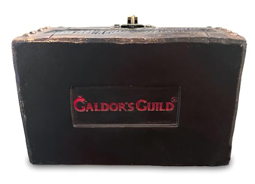 Galdor's Guild Mimic Dice Chest Storage Box | Free Lock & Key | Compatible with Dungeons & Dragons Players, Dungeon Master/DM RPG Gaming | Holder Vault Case | Holds 4 Polyhedral Sets (Regular) by Galdor's Guild - Image 6