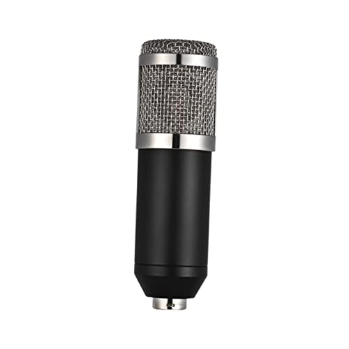 Microphone à condensateur pour webdiffusion avec support anti-vibration stable