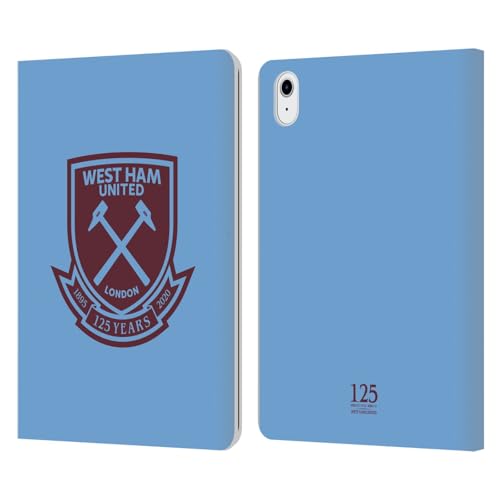 Funda West Ham United iPad Air 2022 carcasa cuero tipo libro con soporte tablet