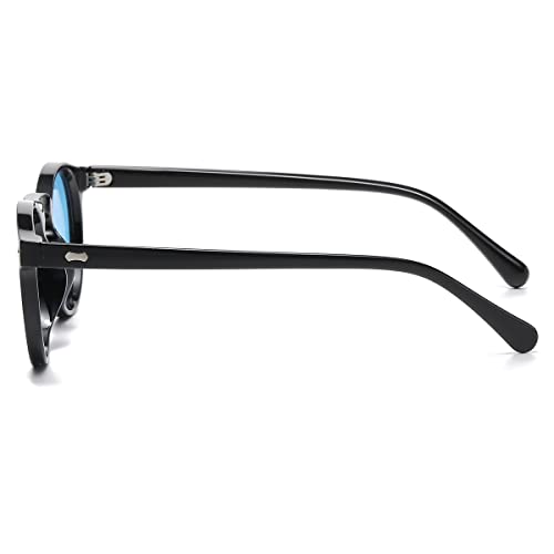 Image of Vintage Polarized Sunglasses for Men Women Round Retro Classic Fashion Eyewear UV400 Protection Sun Glasses