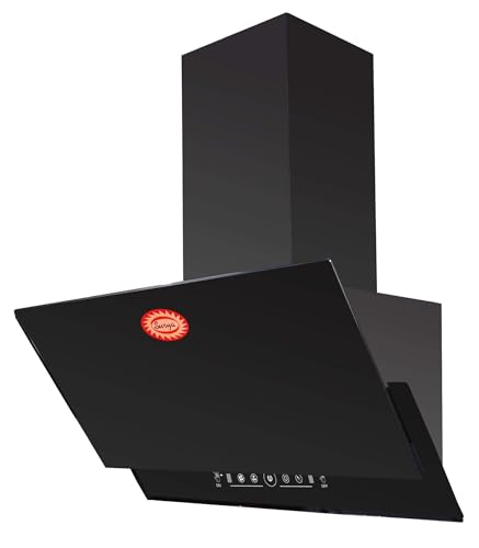 Image of Brand Surya Kitchen Chimney (Model Man-Go60) With Touch Control and Gesture Control in Black