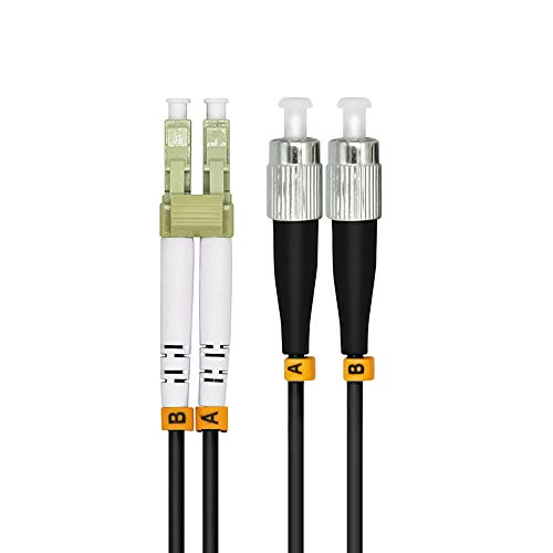 Fibra óptica LC a FC 15M acorazada multimodo OM3 para redes exteriores estables de 10G