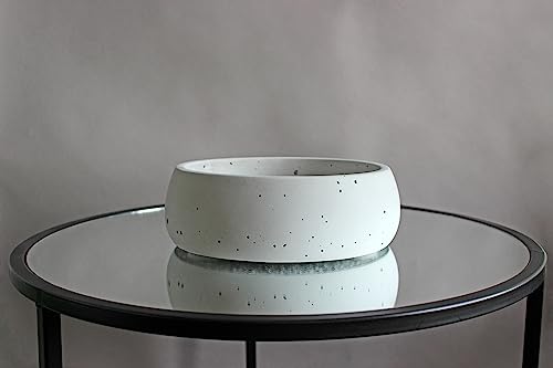 Coupe en béton pour centre de table chic et pot succulentes salon - 3