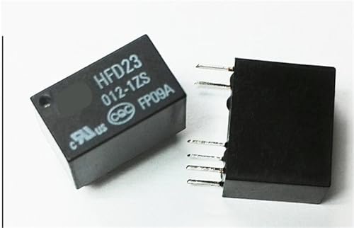 Relais HFD23F-012-1ZS 12V CC 2A DIP6 pour circuits électroniques
