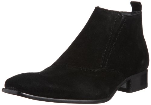 [サラバンド] ビジネスブーツ 7777 メンズ ブラックスエード 38(24cm)