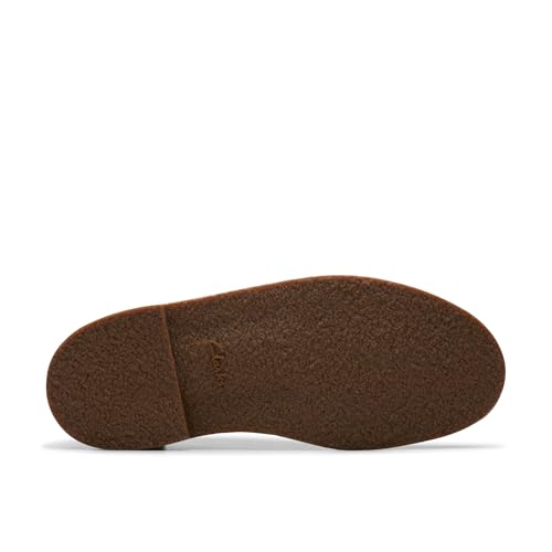 Clarks Clarks Men's Shepton Lace-Up Chukka Boot, Dark Brown Leather, 11.5