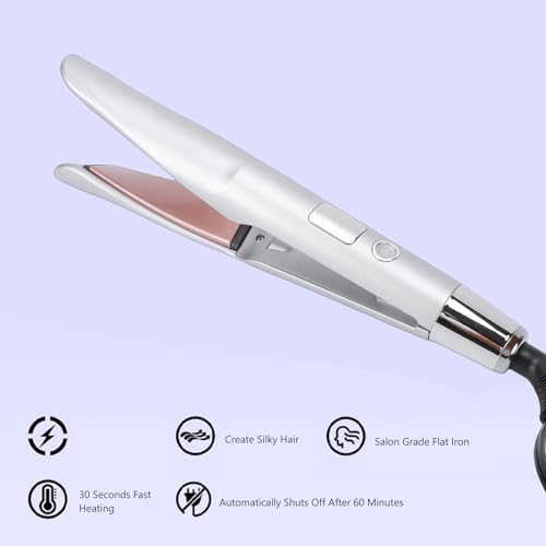 Plancha para cabello 2 en 1 con display digital miniatura 3