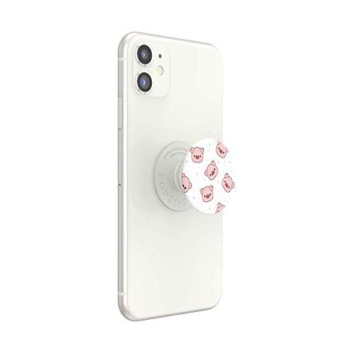 Image of PopSockets Adhesive Phone Grip, Holder, Phone Stand, White - Oinklettes