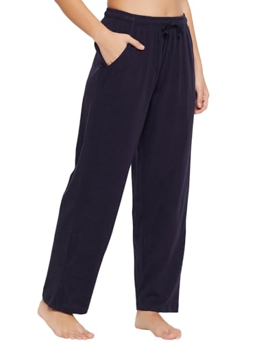 Image of Clovia Women's Cotton Lounge Pyjama Pant with Side Pocket