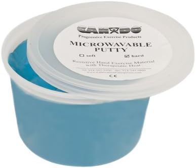 Theraputty Microwaveable Exercise Putty, Firm, Blue, 1 Pound